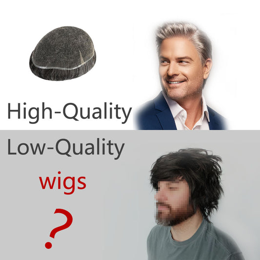 High-quality wig systems vs. low-quality wig systems: How do they differ?