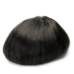 VERSALITE Male hair prosthesis French Lace Front with Durable Mono Top+Free portable wig stand